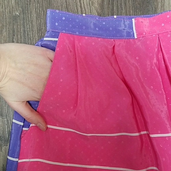 Vintage geometric skirt - Picture 3 of 3